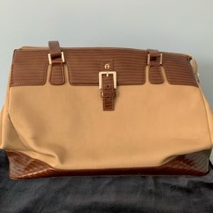 Etienne Bag. Brown and Tan